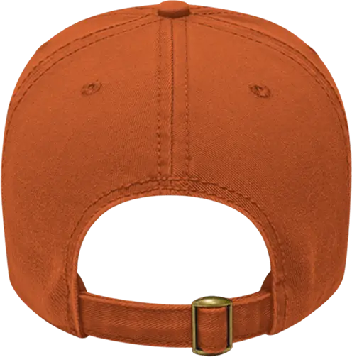 Cap America I1002 Relaxed Golf - Burnt Orange - one Size Fits Most