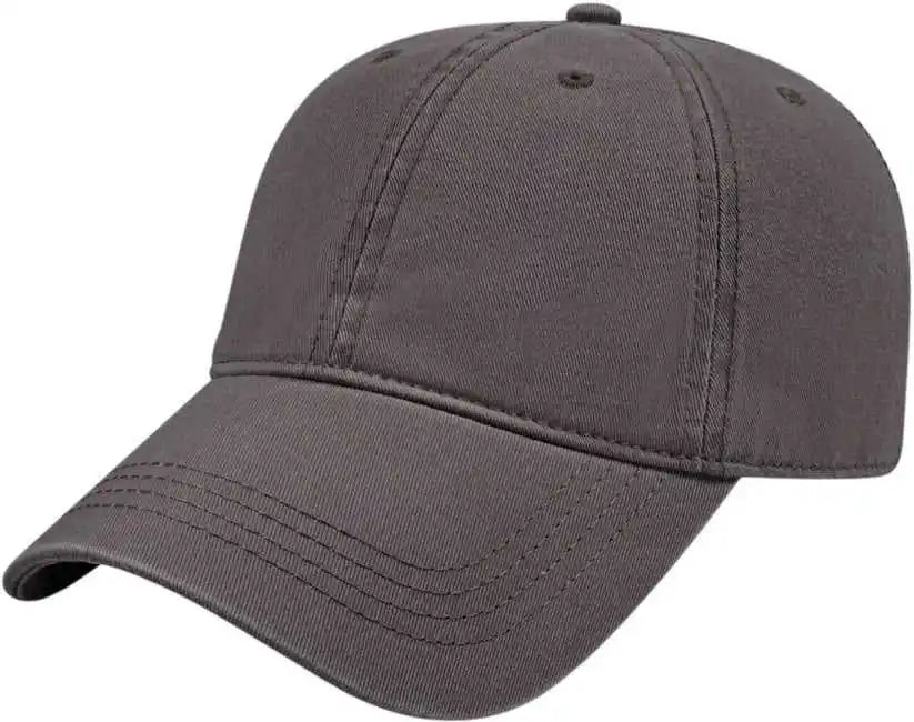 Cap America I1002 Relaxed Golf Charcoal Dark Gray / one Size Fits Most