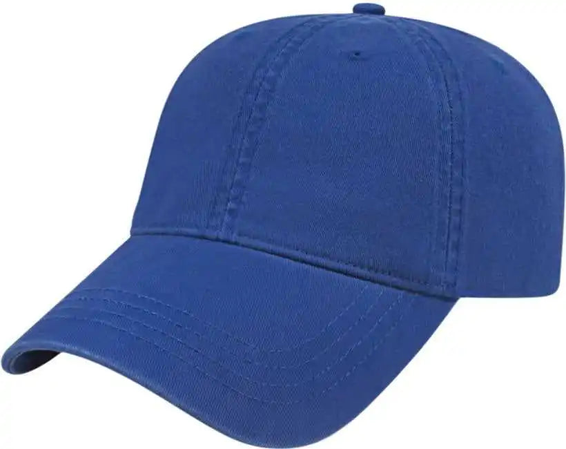 Cap America I1002 Relaxed Golf Dad Hat Royal / one Size Fits Most