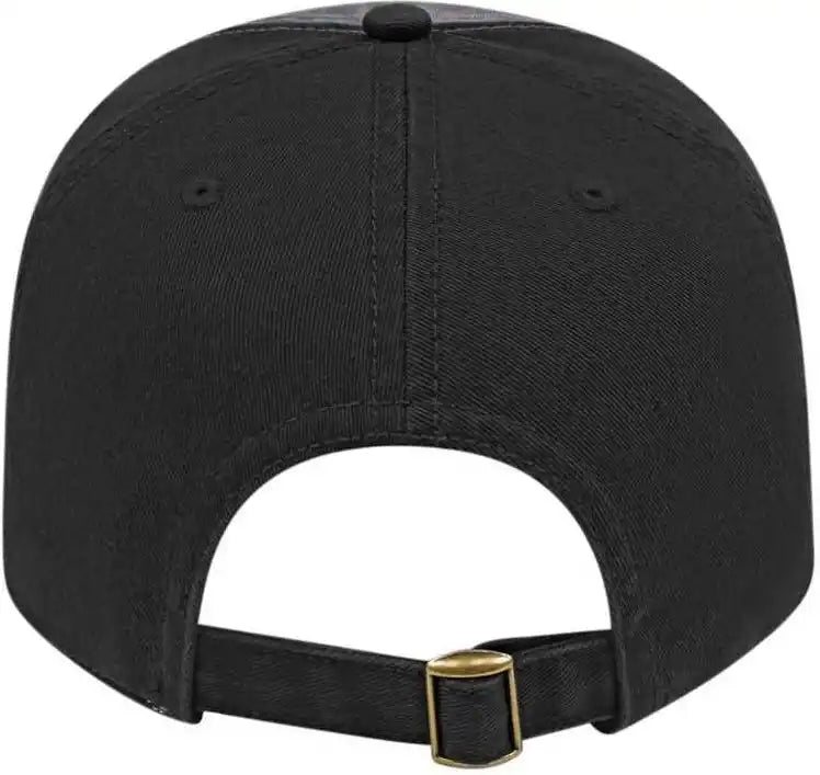 Cap America I1002 Relaxed Golf Dark Gray Black / one Size Fits Most