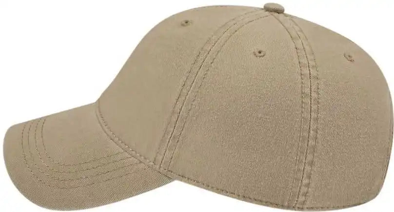 Cap America I1002 Relaxed Golf Khaki / one Size Fits Most