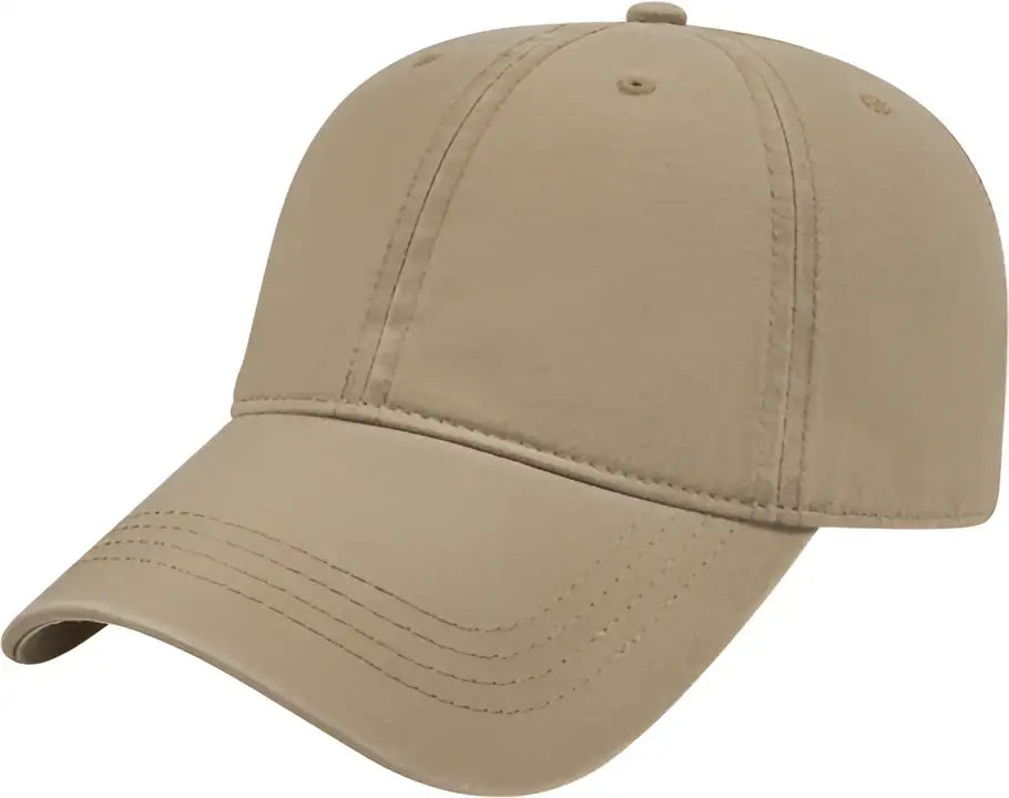 Cap America I1002 Relaxed Golf - Khaki - one Size Fits Most