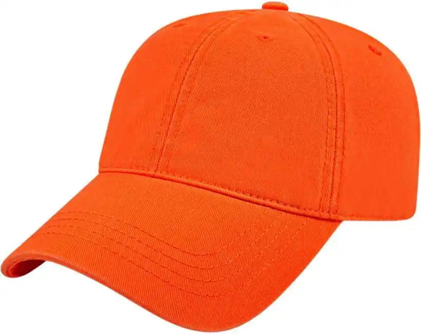 Cap America I1002 Relaxed Golf - Orange - one Size Fits Most