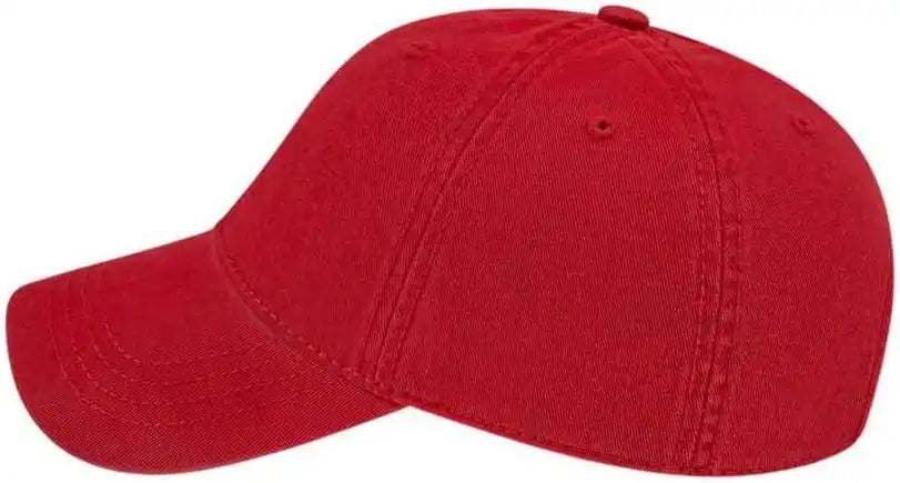 Cap America I1002 Relaxed Golf - Red - one Size Fits Most
