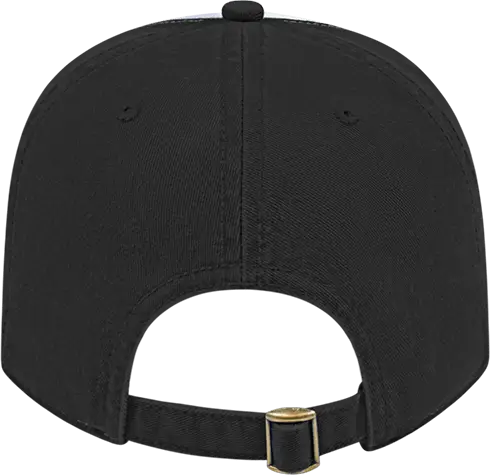 Cap America I1002 Relaxed Golf - White Black - White/black / one Size Fits Most