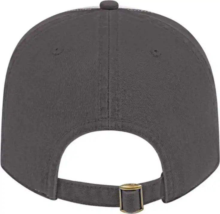 Cap America I1002 Relaxed Golf - White Dark Gray - one Size Fits Most