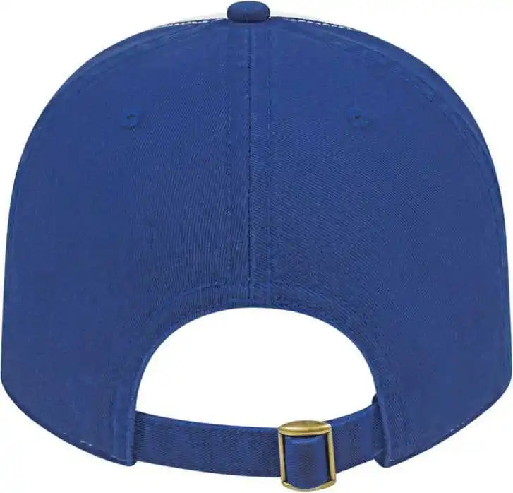 Cap America I1002 Relaxed Golf White Royal / one Size Fits Most