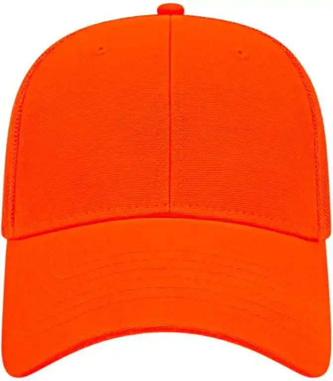 Cap America I2005 Camo Trucker Mesh Back - Blaze - one Size Fits Most