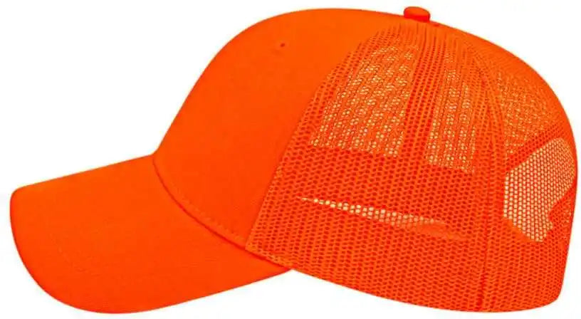 Cap America I2005 Camo Trucker Mesh Back - Blaze - one Size Fits Most