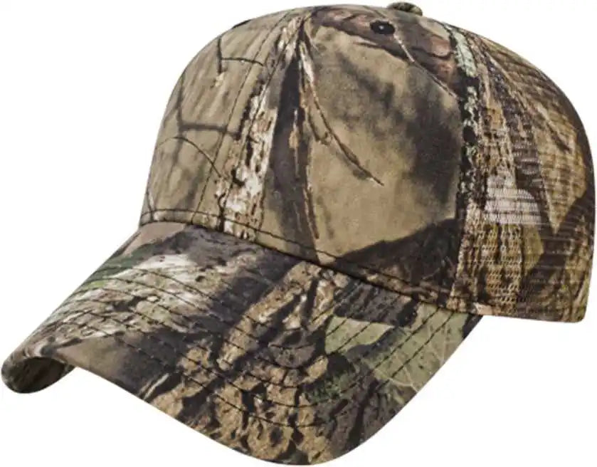 Cap America I2006 All Over Camo with Mesh Back Mossy Oak Break Up Country / one Size Fits Most