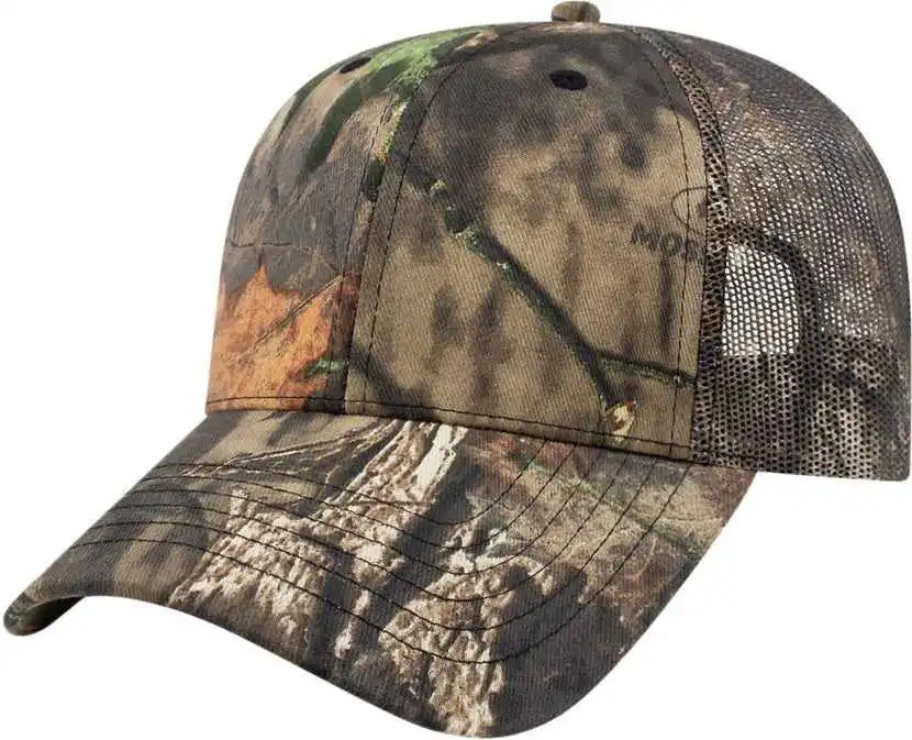 Cap America I2006 All Over Camo with Mesh Back Mossy Oak Break Up Country / one Size Fits Most