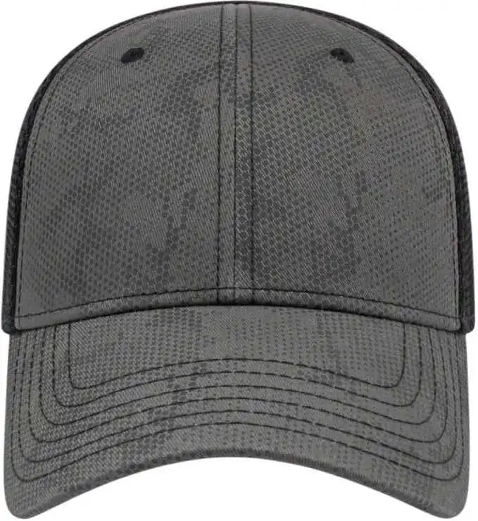 Cap America I2012 Tactical Tonal Screen Print - Charcoal Black - Dark Gray / one Size Fits Most