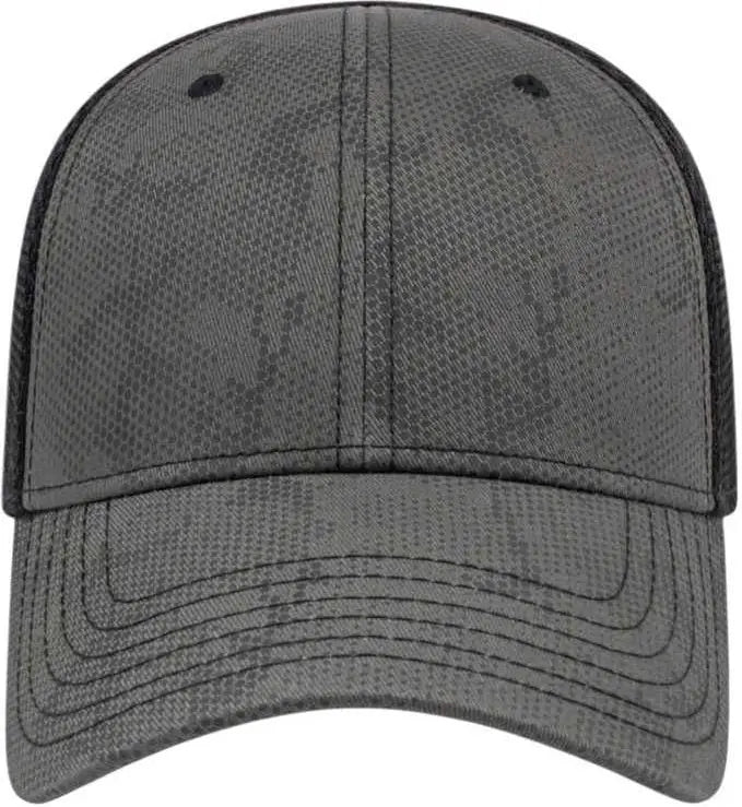 Cap America I2012 Tactical Tonal Screen Print - Charcoal Black
