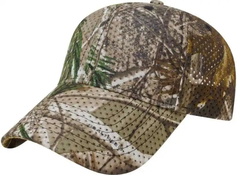 Cap America I2028 Polyester Large Mesh Camo Realtree Ap / one Size Fits Most