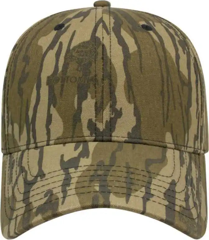 Cap America I2030 Structured Six Panel Camo Mossy Oak Original Bottomland Realtree / one Size Fits Most