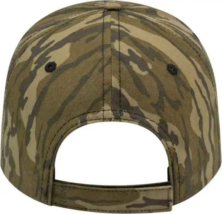 Cap America I2030 Structured Six Panel Camo Mossy Oak Original Bottomland Realtree / one Size Fits Most