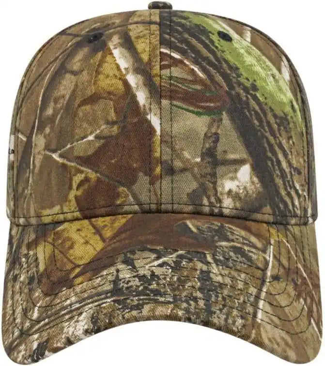 Cap America I2030 Structured Six Panel Camo - Realtree Ap - one Size Fits Most