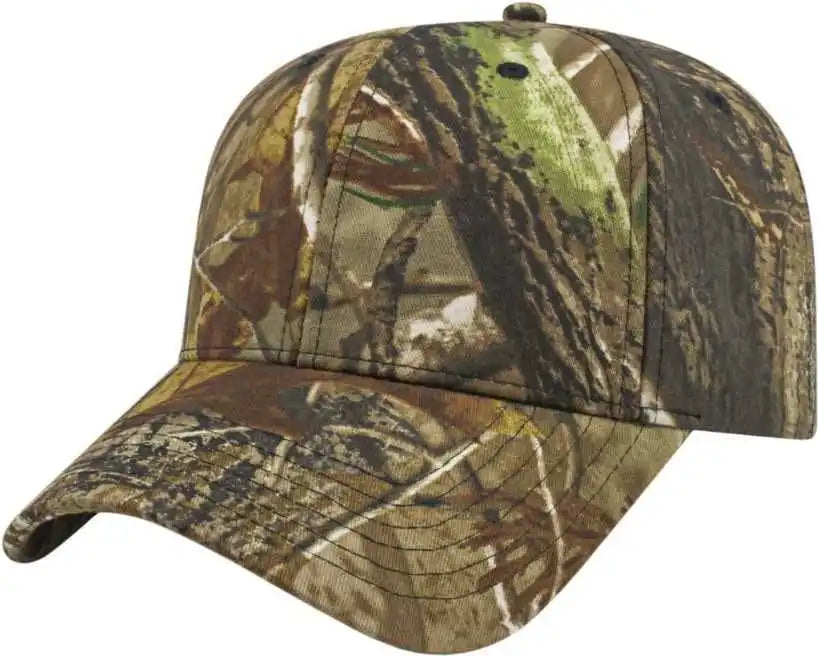Cap America I2030 Structured Six Panel Camo - Realtree Ap - one Size Fits Most