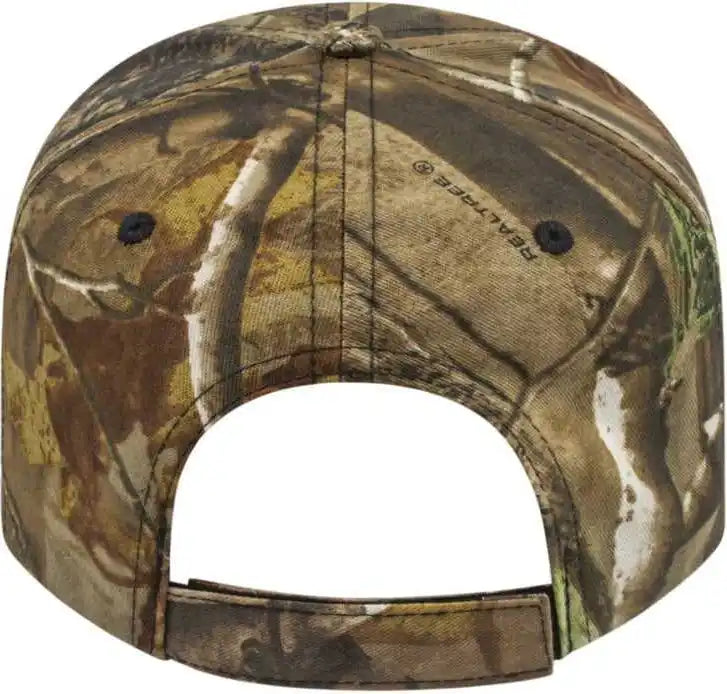 Cap America I2030 Structured Six Panel Camo - Realtree Ap - one Size Fits Most