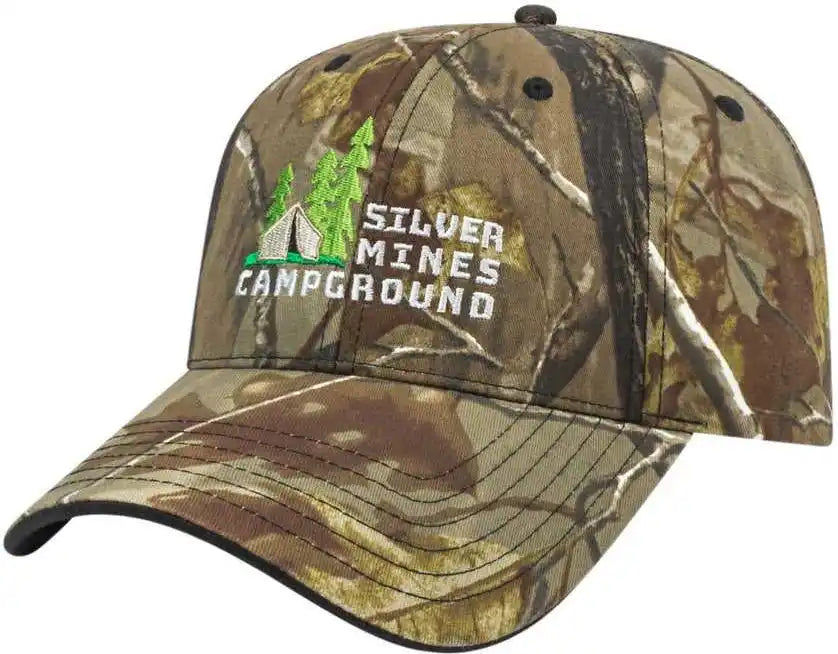 Cap America I2030t Two Tone Camo Realtree Ap / one Size Fits Most