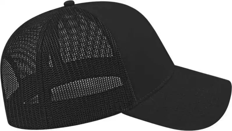Cap America I3005 Mesh Back Black / one Size Fits Most