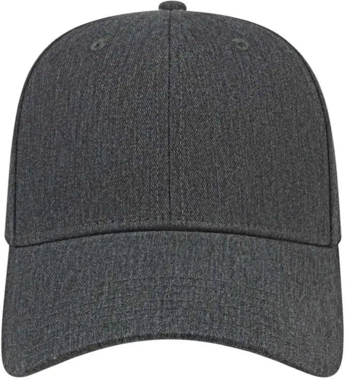 Cap America I3007 Recycled - Charcoal Heather - Dark Gray / one Size Fits Most