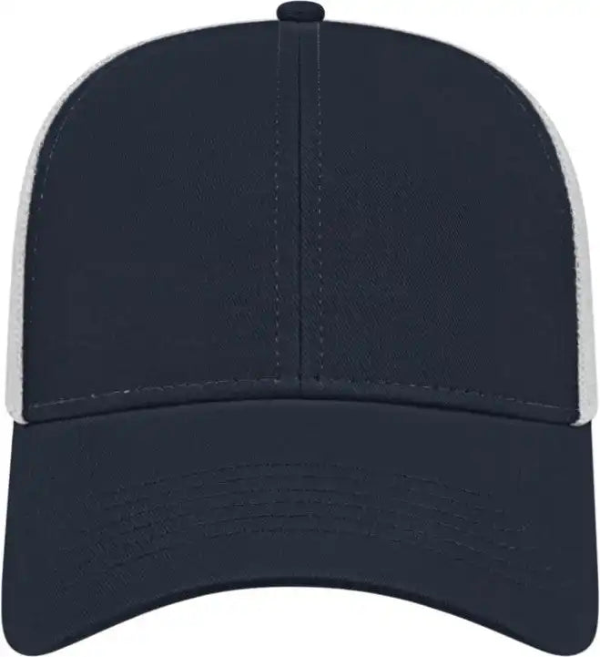 Cap America I3025 Two Tone Mesh Back Navy White / one Size Fits Most