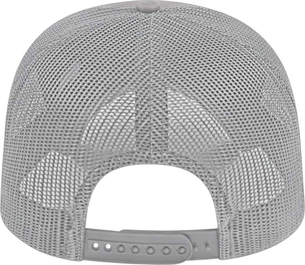 Cap America I3025 Twotone Trucker Mesh Back - Gray - one Size Fits Most