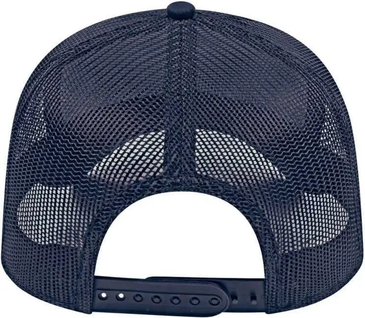Cap America I3028 Modified Flat Bill with Mesh Back - Navy
