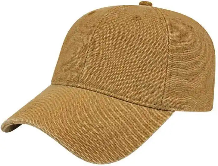 Cap America I3037 Cotton Canvas Cider Tan / one Size Fits Most
