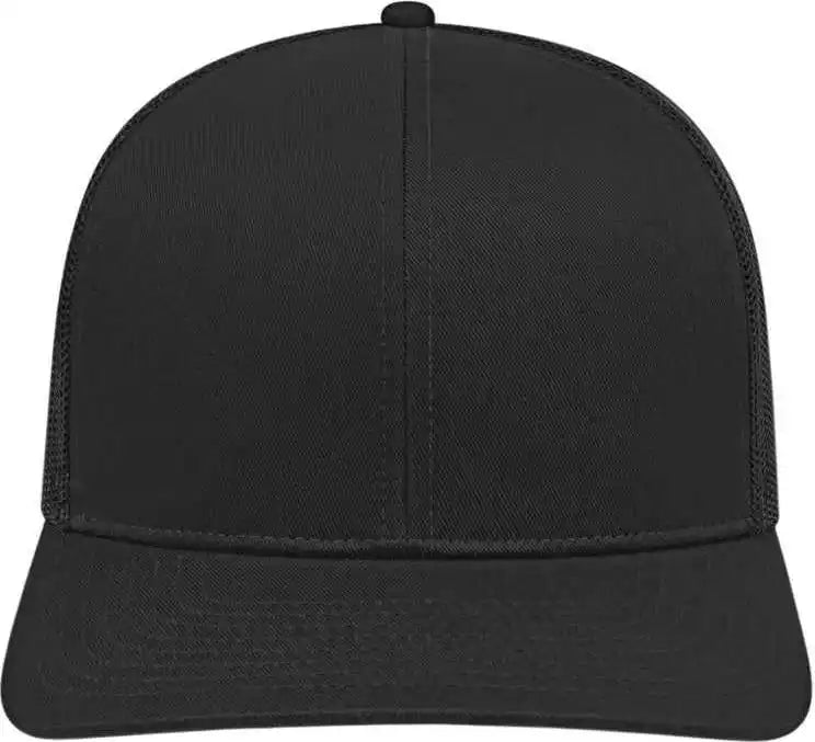 Cap America I3038 Poly/cotton Mesh Back Black / one Size Fits Most
