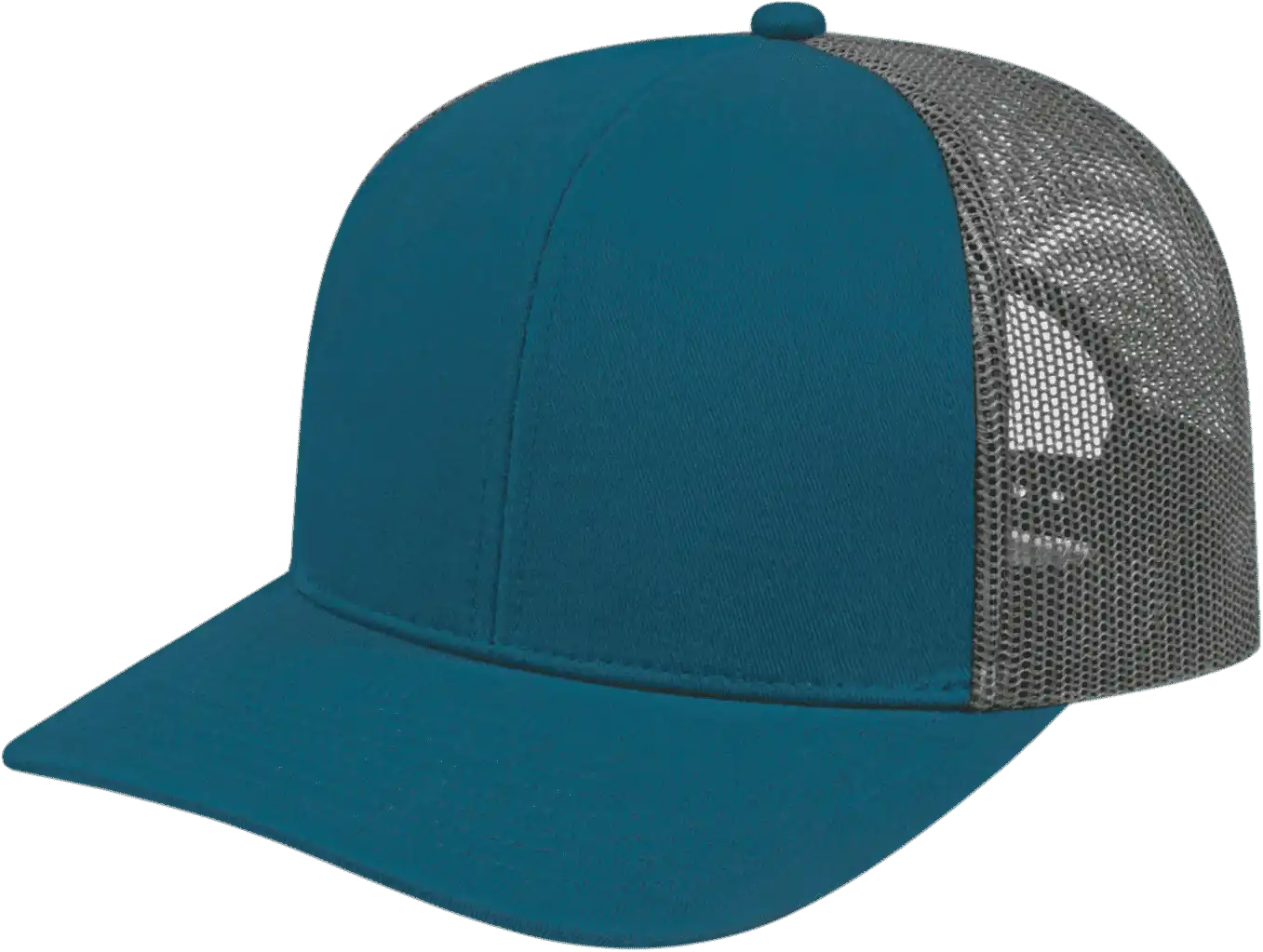 Cap America I3038 Poly/cotton Mesh Back - Marine Blue Charcoal - one Size Fits Most