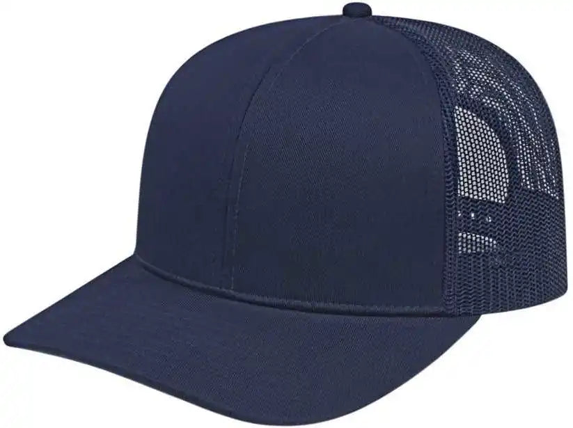 Cap America I3038 Poly/cotton Mesh Back Navy / one Size Fits Most