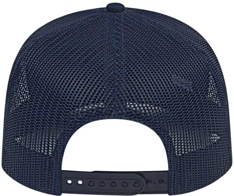 Cap America I3038 Poly/cotton Mesh Back - Navy - one Size Fits Most