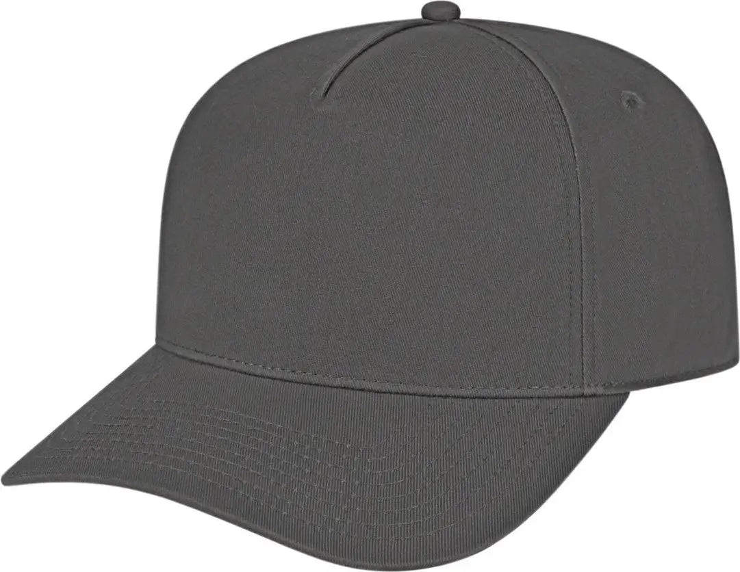 Cap America I3068 Hometown 5 Panel - Charcoal - Dark Gray / one Size Fits Most