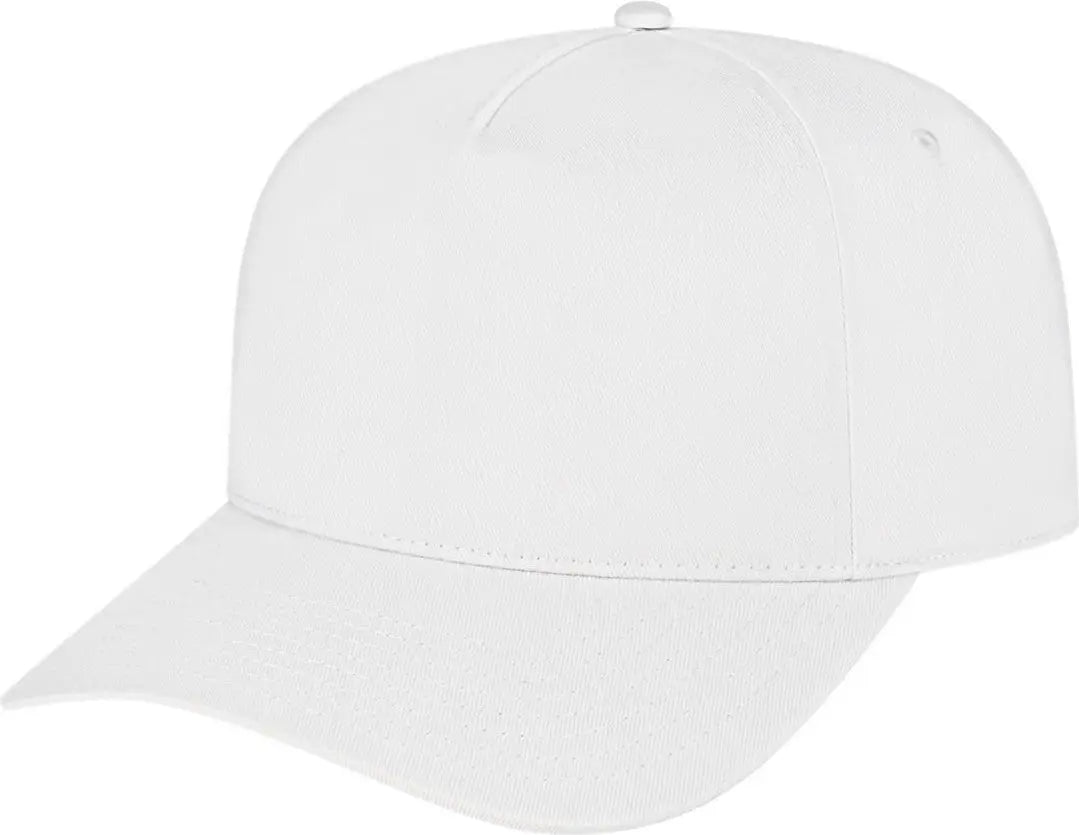 Cap America I3068 Hometown 5 Panel - White - one Size Fits Most