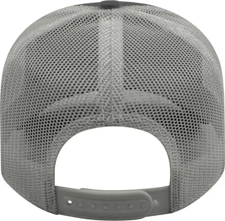 Cap America I3115 Low Profile Trucker with Modified Flat Bill Forest White