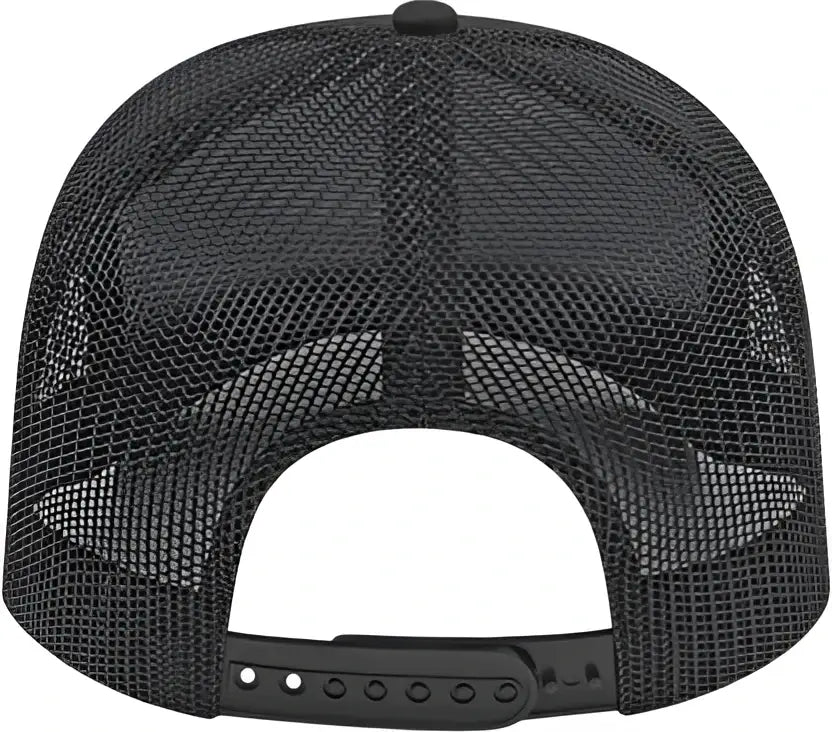 Cap America I5054 Retro Foamie Trucker - Black - one Size Fits Most