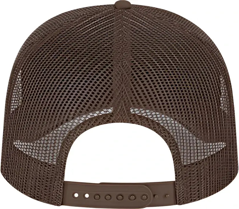 Cap America I5054 Retro Foamie Trucker - Brown - one Size Fits Most