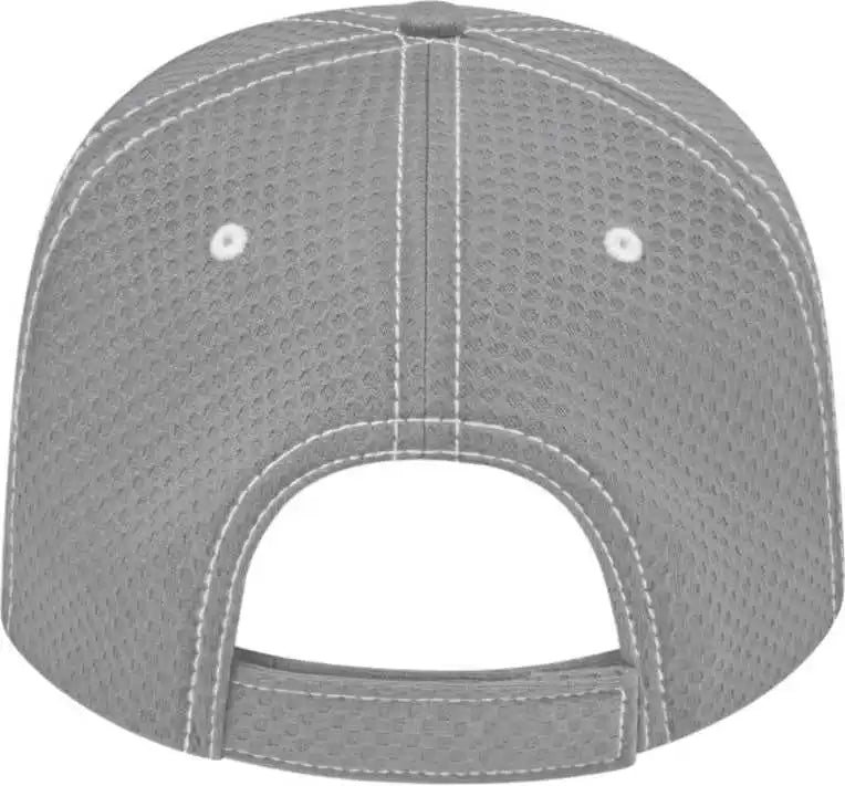 Cap America I7024 Soft Textured Polyester Mesh - Gray - one Size Fits Most