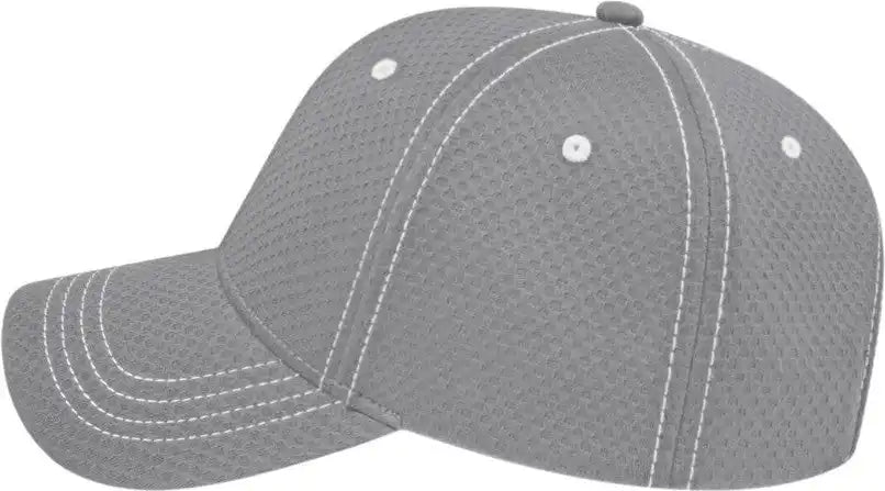 Cap America I7024 Soft Textured Polyester Mesh - Gray - one Size Fits Most