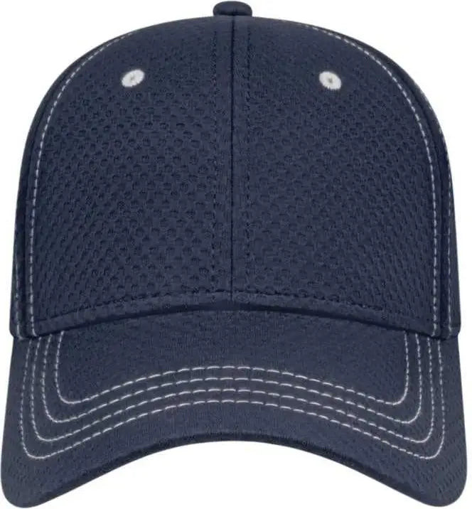 Cap America I7024 Soft Textured Polyester Mesh - Navy