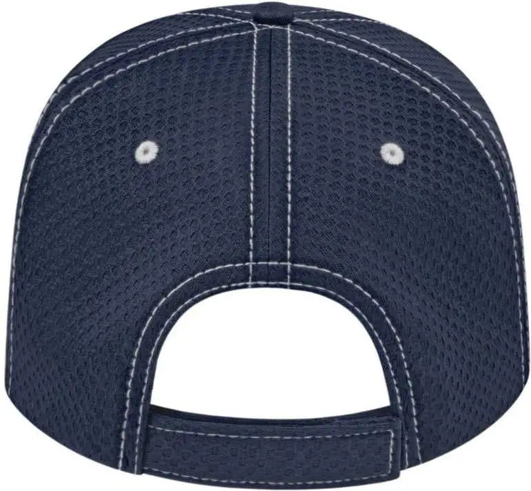 Cap America I7024 Soft Textured Polyester Mesh - Navy
