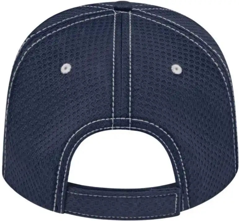 Cap America I7024 Soft Textured Polyester Mesh Navy / one Size Fits Most