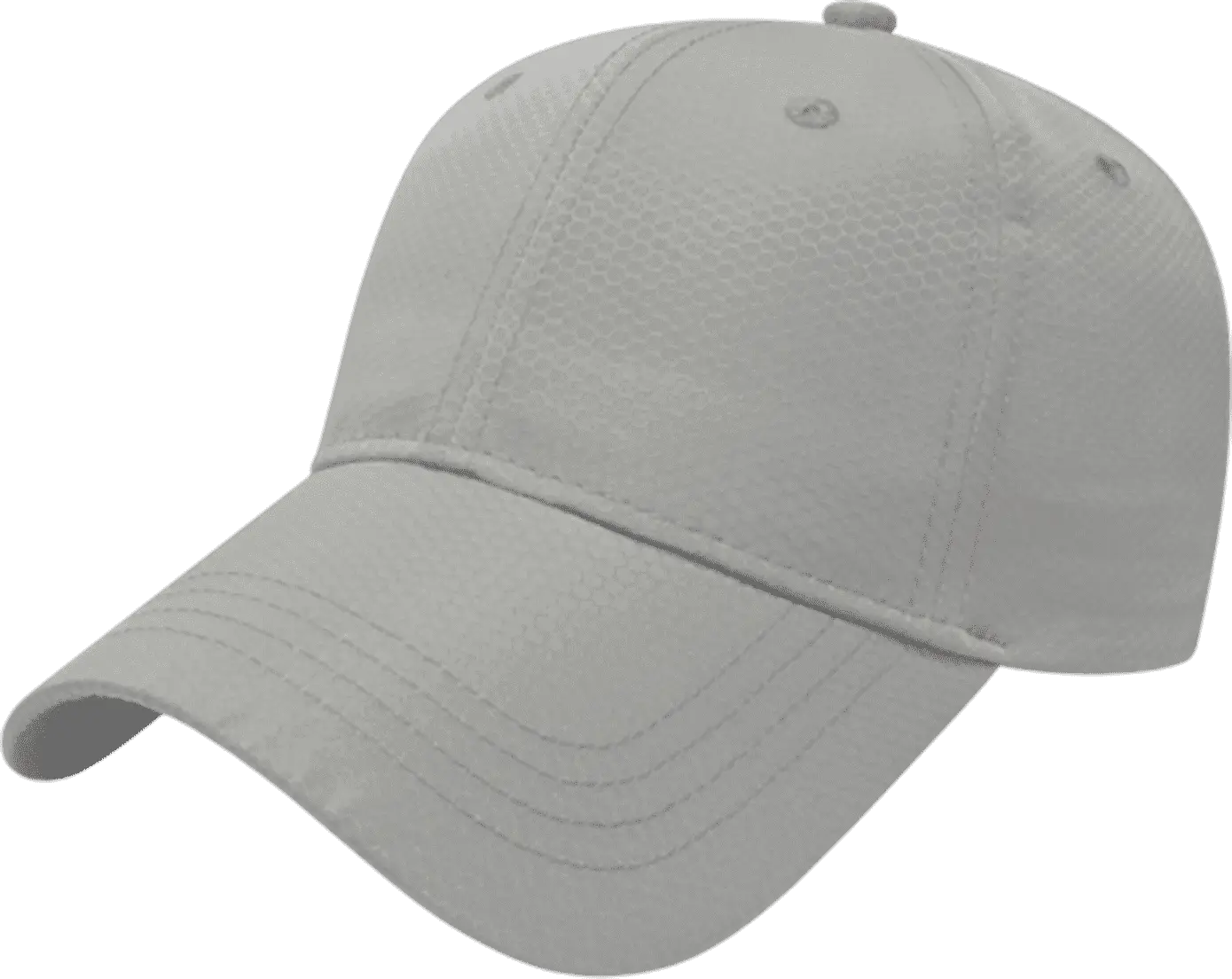 Cap America I7035 Lightweight Polyester Performance - Gray