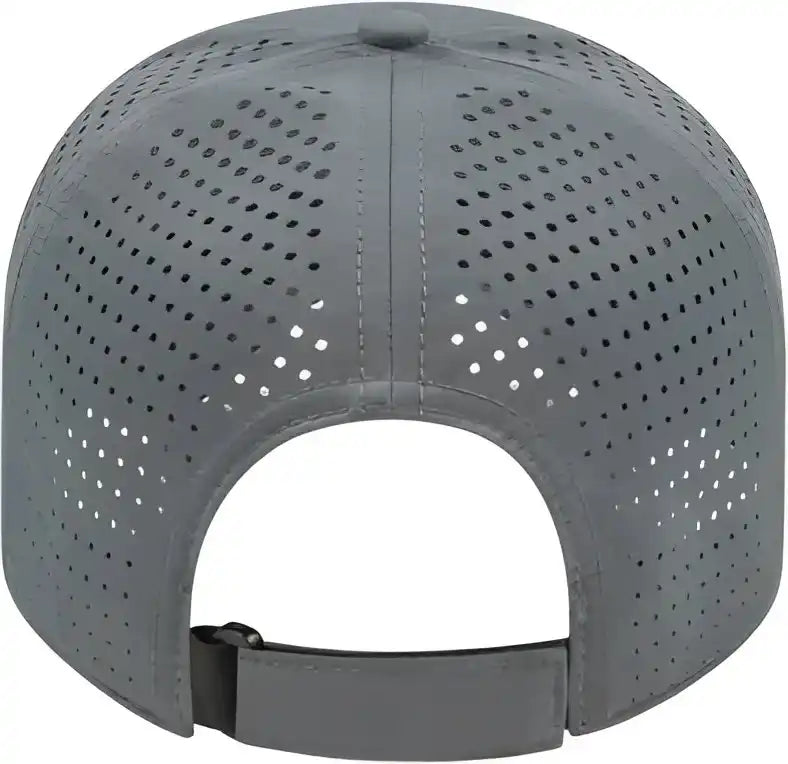 Cap America I7038 Perforated Polyester Gray / one Size Fits Most
