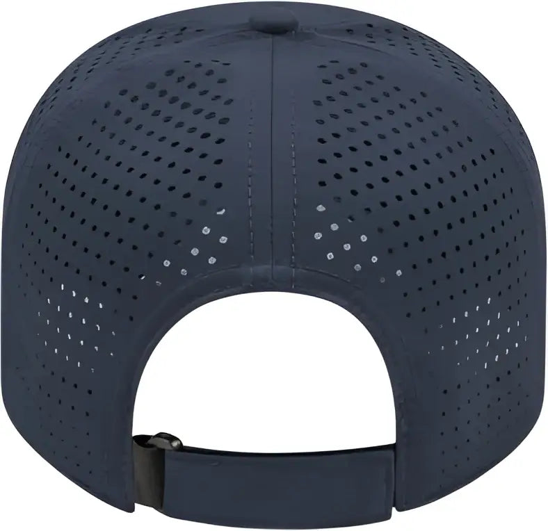 Cap America I7038 Perforated Polyester - Navy - one Size Fits Most
