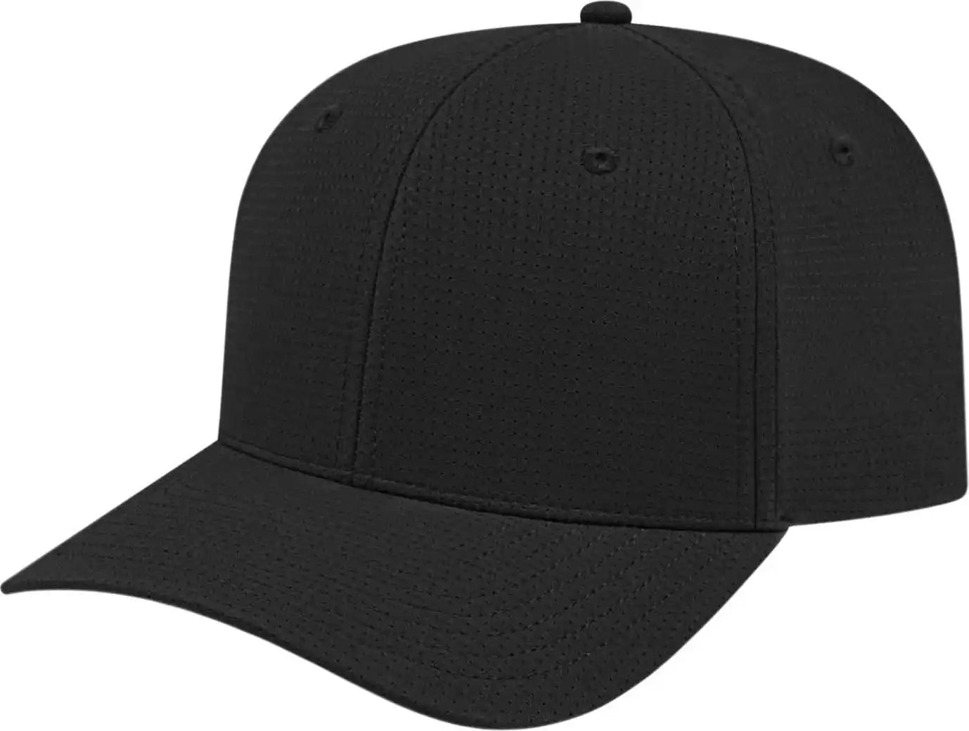 Cap America I7041 Lightweight Aerated Performance - Black