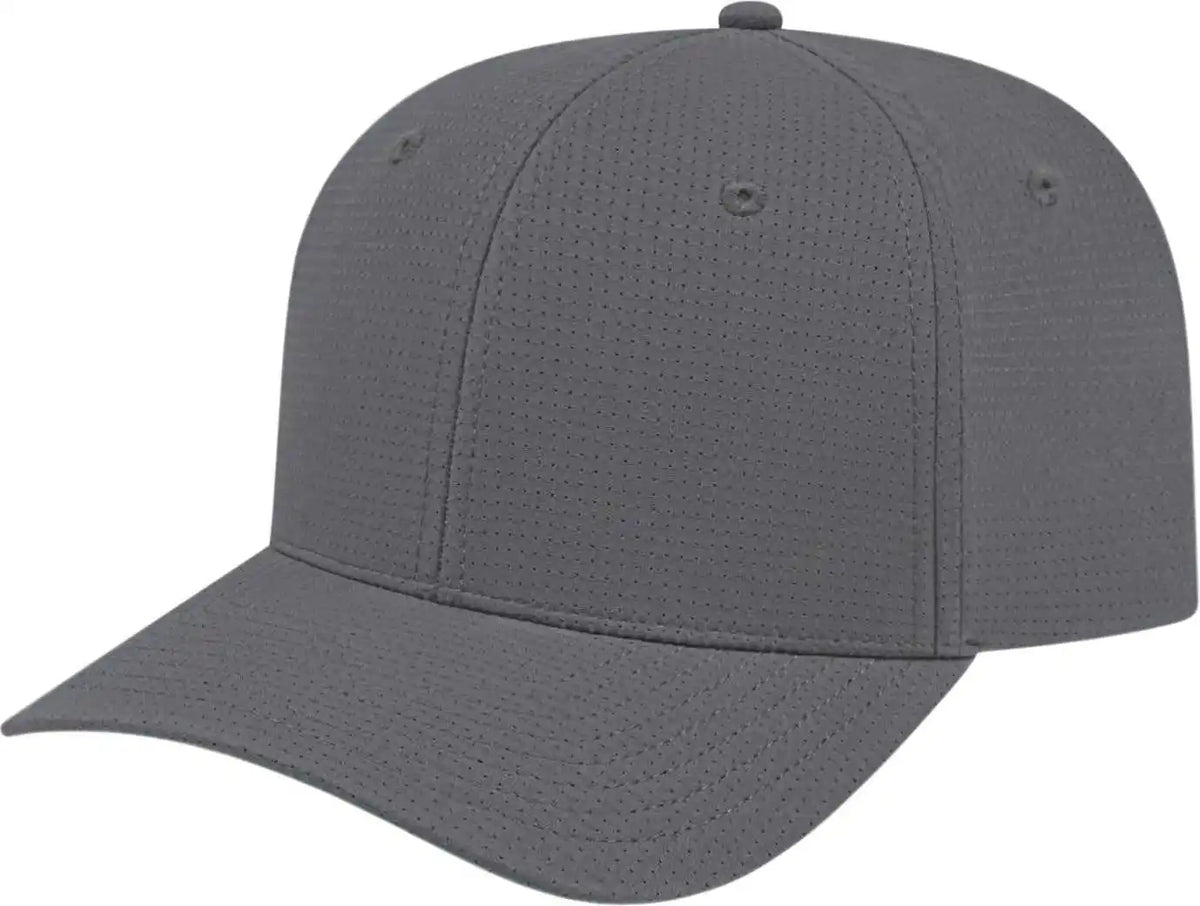 Cap America I7041 Lightweight Aerated Performance Charcoal / Xs