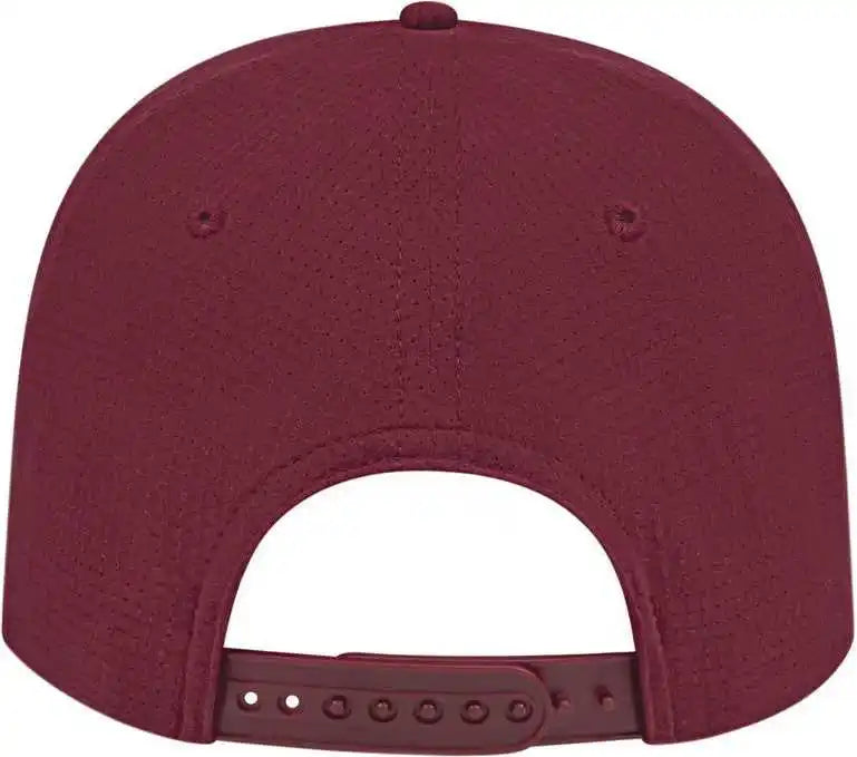 Cap America I7041 Lightweight Aerated Performance Maroon